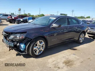 2015 Chevrolet Impala LS with VIN 2G11Z5SL1F9223010, listed as a Copart auction lot 56824954 with 127,596 mi miles and Salvage title. Bid and sale history available at DreamBid. Image 1.
