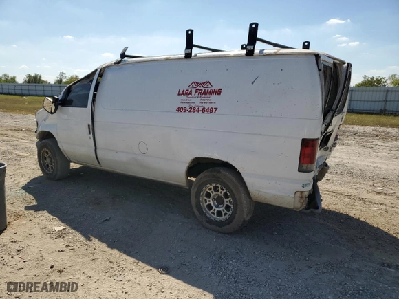 2006 Ford Econoline Cargo Van with VIN 1FTRE14W56HB08850, listed as a Copart auction lot 74219474 with NaN miles and Salvage Title. Bid and sale history available at carsss.com. Image 2.