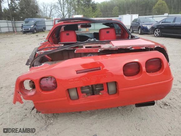 1993 Chevrolet Corvette with VIN 1G1YY23P8P5110378, listed as a Copart auction lot 51710775 with 116,516 mi miles and Clean Title. Bid and sale history available at carsss.com. Image 6.