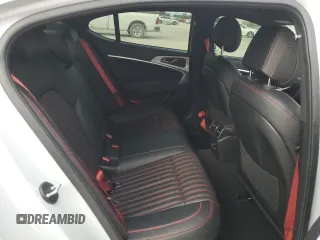 2022 Genesis G70 3.3T with VIN KMTG54TE4NU103180, listed as a Copart auction lot 80885684 with 34,852 mi miles and Salvage Title. Bid and sale history available at DreamBid. Image 11.