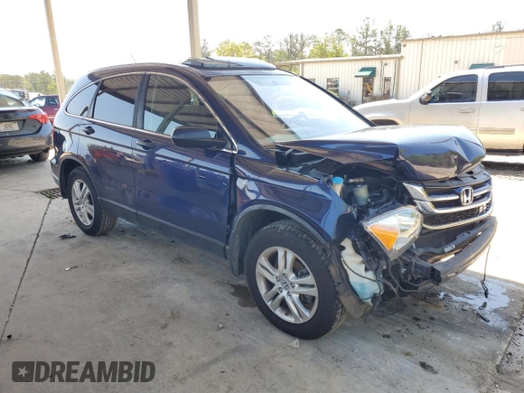 2011 Honda CR-V EX with VIN 5J6RE3H5XBL013277, listed as a Copart auction lot 52311245 with 253,885 mi miles and Salvage Title. Bid and sale history available at DreamBid. Image 4.