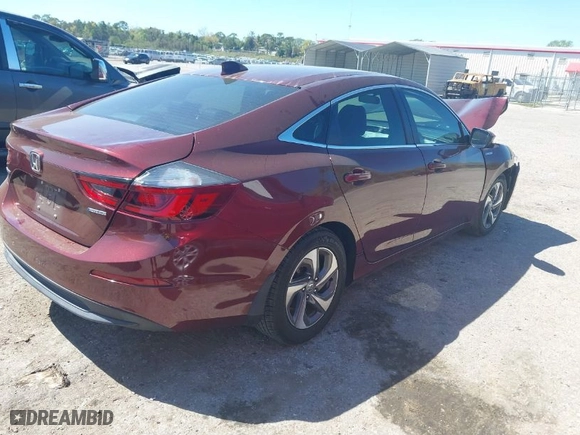 2019 Honda Insight EX with VIN 19XZE4F50KE033237, listed as a IAAI auction lot 41776272 with 80,780 mi miles. Bid and sale history available at carsss.com. Image 4.