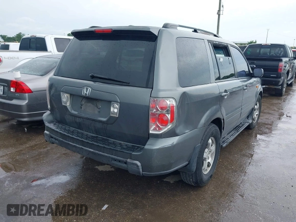 2008 Honda Pilot EX-L with VIN 5FNYF28548B007852, listed as a IAAI auction lot 42387060 with 261,023 mi miles and . Bid and sale history available at DreamBid. Image 4.