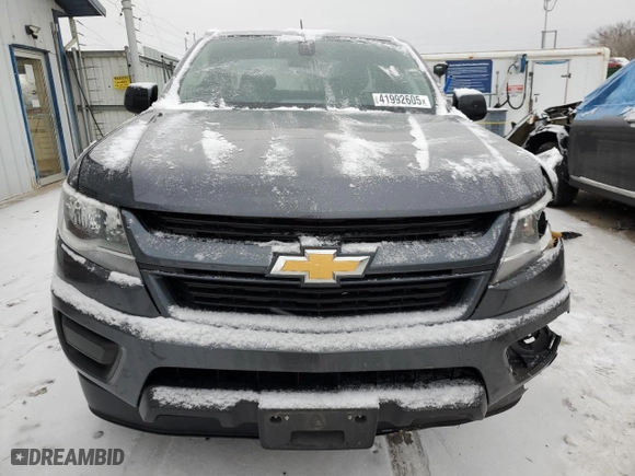 2017 Chevrolet Colorado 2WD WT with VIN 1GCHSBEN4H1328105, listed as a Copart auction lot 41992605 with 32,287 mi miles and Salvage Title. Bid and sale history available at carsss.com. Image 5.