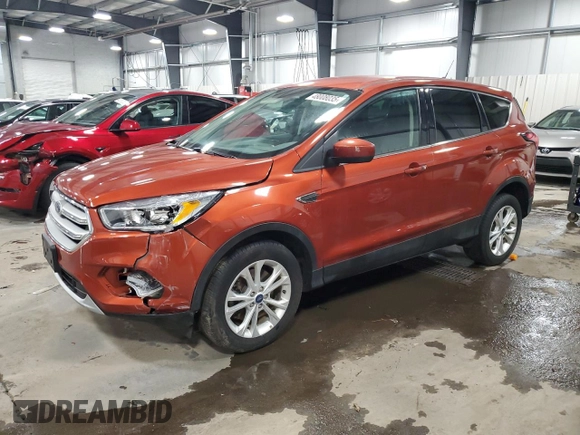 2019 Ford Escape SE with VIN 1FMCU9GD5KUA63410, listed as a Copart auction lot 48008035 with 69,552 mi miles and Salvage Title. Bid and sale history available at carsss.com. Image 1.