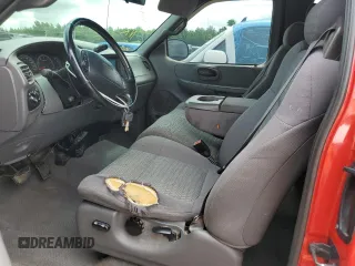 2002 Ford F-150 XL with VIN 1FTRX18L42KA94155, listed as a Copart auction lot 56488635 with Not provided miles and Salvage title. Bid and sale history available at DreamBid. Image 7.