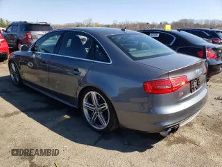 2015 Audi S4 Premium Plus with VIN WAUBGAFL8FA091434, listed as a Copart auction lot 46081473 with 169,356 mi miles. Bid and sale history available at carsss.com. Image 2.