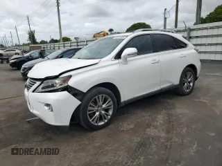 2014 Lexus RX 350 with VIN 2T2ZK1BA8EC134440, listed as a Copart auction lot 62614405 with 57,375 mi miles and Salvage title. Bid and sale history available at DreamBid. Image 1.