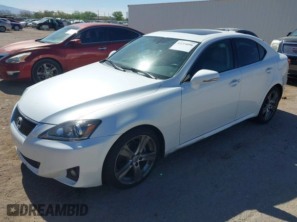 2011 Lexus IS 250 с VIN JTHBF5C24B5154684, выставлен на аукционе IAAI как лот 42214896 с пробегом Не указан миль и . История ставок и продаж доступна на DreamBid. Изображение 18.