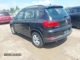 2016 Volkswagen Tiguan S with VIN WVGAV7AX9GW525250, listed as a IAAI auction lot 42393412 with 154,919 mi miles and . Bid and sale history available at DreamBid. Image 3.