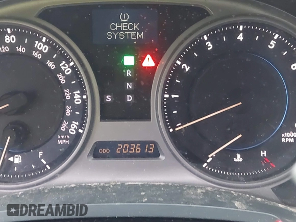 2009 Lexus IS 350 with VIN JTHBE262X92016415, listed as a IAAI auction lot 42782896 with 203,613 mi miles and . Bid and sale history available at DreamBid. Image 15.