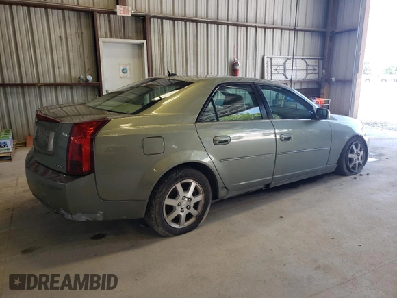 2005 Cadillac CTS with VIN 1G6DP567750172647, listed as a Copart auction lot 57131944 with 0 mi miles and Salvage Title. Bid and sale history available at carsss.com. Image 3.