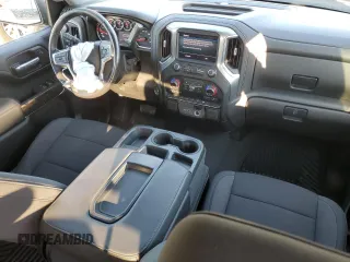 2021 Chevrolet Silverado 1500 LT with VIN 1GCRWCEKXMZ303497, listed as a Copart auction lot 72714484 with 48,682 mi miles and Salvage Title. Bid and sale history available at DreamBid. Image 8.