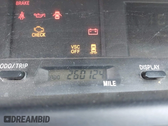 2002 Toyota Avalon XL with VIN 4T1BF28BX2U236851, listed as a IAAI auction lot 41566661 with 260,124 mi miles and . Bid and sale history available at DreamBid. Image 7.