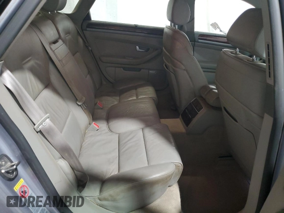 2006 Audi A8 4.2L z VIN WAULL44E26N003587, wystawiony jako Copart lot #79018574 z przebiegiem 86 491 mil mil oraz Szkoda całkowita • Salvage title. Historia ofert i sprzedaży dostępna na DreamBid. Obrazek 10.