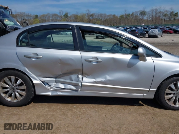 2011 Honda Civic EX-L with VIN 2HGFA1F96BH504524, listed as a IAAI auction lot 42091146 with 92,670 mi miles and . Bid and sale history available at DreamBid. Image 13.