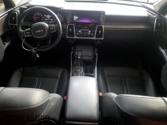 2022 Kia Sorento X-Line S with VIN 5XYRLDLC3NG146244, listed as a Copart auction lot 81546714 with 26,988 mi miles and Salvage Title. Bid and sale history available at DreamBid. Image 8.