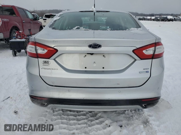 2016 Ford Fusion SE with VIN 3FA6P0T93GR223780, listed as a Copart auction lot 42335045 with 138,830 mi miles and Clean Title. Bid and sale history available at carsss.com. Image 6.