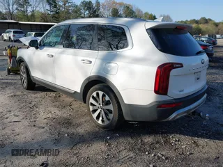 2020 Kia Telluride S with VIN 5XYP64HC6LG012137, listed as a IAAI auction lot 41920327 with 95,829 mi miles and . Bid and sale history available at DreamBid. Image 3.