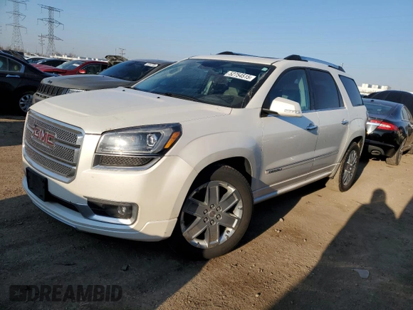 2014 GMC Acadia Denali with VIN 1GKKVTKD2EJ233864, listed as a Copart auction lot 52754515 with Not Provided miles and Salvage Title. Bid and sale history available at carsss.com. Image 1.