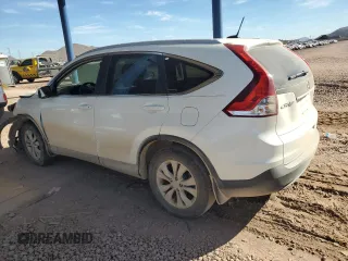 2012 Honda CR-V EX-L with VIN 5J6RM4H72CL044664, listed as a Copart auction lot 46187575 with 148,650 mi miles and Salvage Title. Bid and sale history available at carsss.com. Image 2.