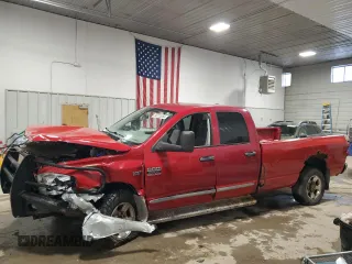 2008 Dodge Ram 2500 SLT with VIN 3D7KS28D48G229154, listed as a Copart auction lot 86273284 with 371,204 mi miles and Salvage Title. Bid and sale history available at carsss.com. Image 1.