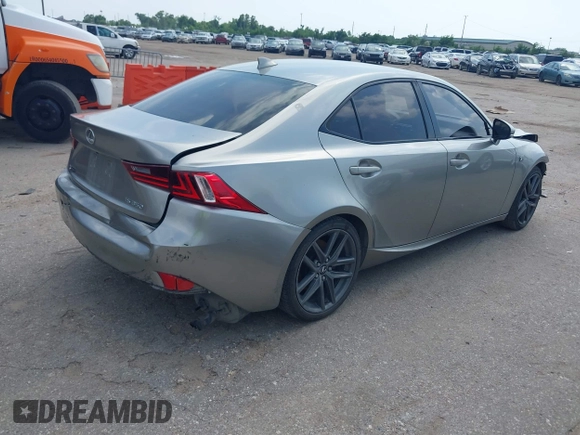 2016 Lexus IS 350 with VIN JTHBE1D29G5025051, listed as a IAAI auction lot 42132701 with 141,195 mi miles and . Bid and sale history available at DreamBid. Image 4.