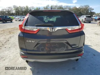 2017 Honda CR-V Touring with VIN 5J6RW1H96HL011555, listed as a Copart auction lot 47476145 with 74,087 mi miles and Salvage Title. Bid and sale history available at carsss.com. Image 6.