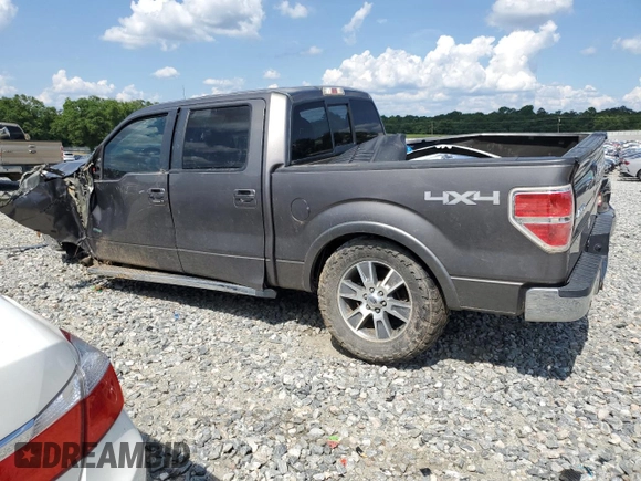 2014 Ford F-150 XL with VIN 1FTFW1ET7EFB81393, listed as a Copart auction lot 57052264 with 100,586 mi miles and Salvage title. Bid and sale history available at DreamBid. Image 2.