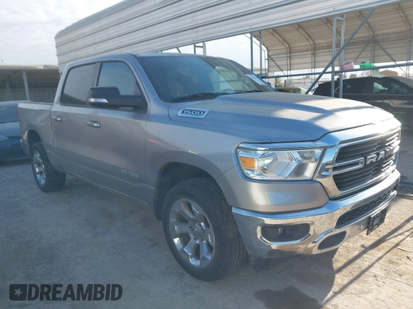2019 Ram 1500 Big Horn/Lone Star with VIN 1C6RRFFG0KN727866, listed as a IAAI auction lot 41270371 with 49,486 mi miles. Bid and sale history available at carsss.com. Image 1.