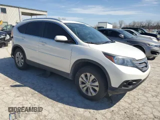2014 Honda CR-V EX-L with VIN 5J6RM3H74EL014773, listed as a Copart auction lot 49443455 with 144,571 mi miles and Salvage Title. Bid and sale history available at carsss.com. Image 4.