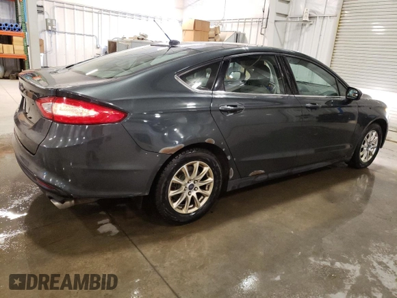 2015 Ford Fusion S with VIN 3FA6P0G72FR280270, listed as a Copart auction lot 49497685 with 435,002 mi miles and Salvage Title. Bid and sale history available at carsss.com. Image 3.