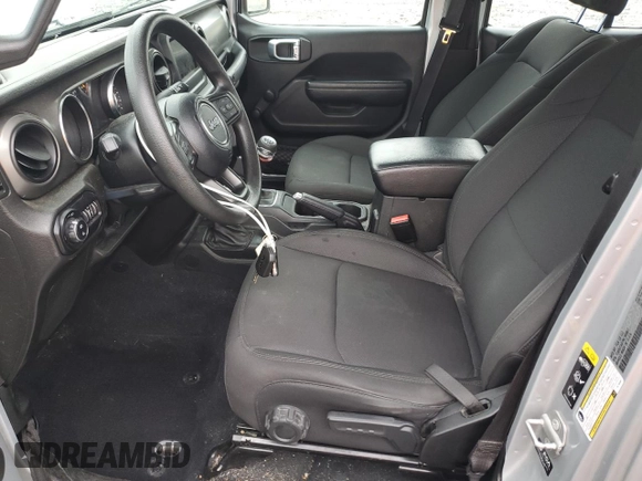 2022 Jeep Gladiator Texas Trail with VIN 1C6HJTAG7NL165957, listed as a Copart auction lot 58309485 with 86,805 mi miles and Salvage title. Bid and sale history available at DreamBid. Image 7.