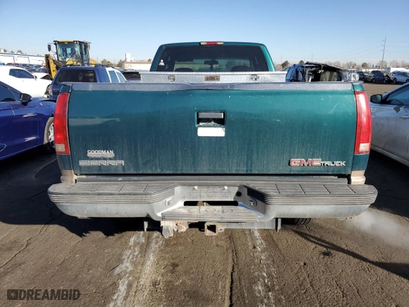 1997 GMC Sierra 2500 with VIN 1GTGC29J0VE541668, listed as a Copart auction lot 43625795 with 68,131 mi miles and Salvage Title. Bid and sale history available at carsss.com. Image 6.