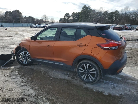 2018 Nissan Kicks SR with VIN 3N1CP5CUXJL538118, listed as a Copart auction lot 46094225 with 82,370 mi miles and Salvage Title. Bid and sale history available at carsss.com. Image 2.