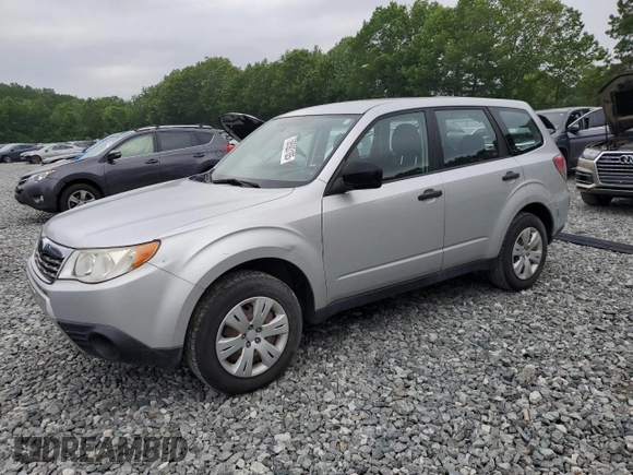 2009 Subaru Forester X with VIN JF2SH61649H778759, listed as a Copart auction lot 59593105 with 57,320 mi miles and Clean title. Bid and sale history available at DreamBid. Image 1.