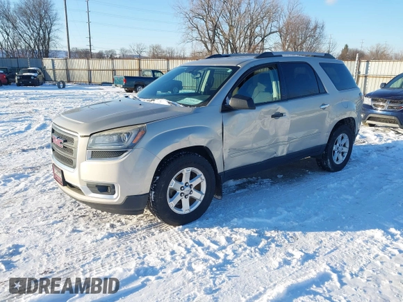 2016 GMC Acadia SLE with VIN 1GKKRPKD4GJ231189, listed as a IAAI auction lot 41299695 with 108,894 mi miles. Bid and sale history available at carsss.com. Image 17.