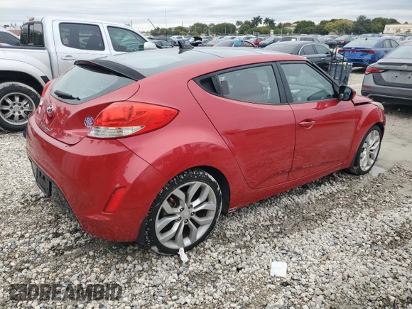2012 Hyundai Veloster w/Gray Int with VIN KMHTC6AD1CU064985, listed as a Copart auction lot 42487355 with 84,475 mi miles and Salvage title. Bid and sale history available at DreamBid. Image 3.
