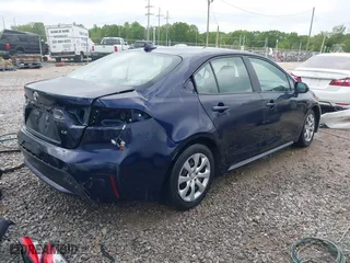 2021 Toyota Corolla LE with VIN 5YFEPMAE2MP168799, listed as a IAAI auction lot 41895490 with 108,693 mi miles. Bid and sale history available at carsss.com. Image 4.