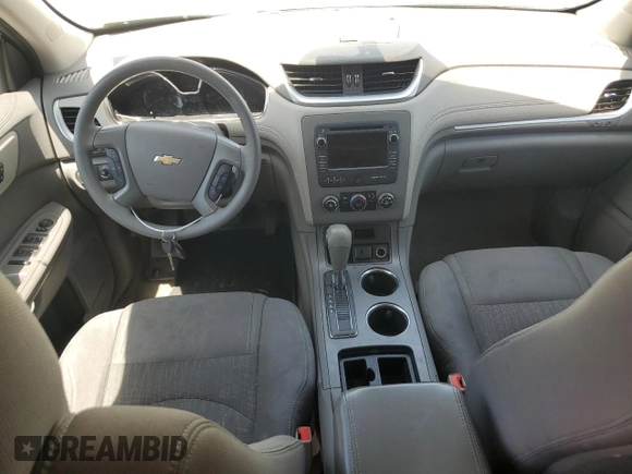 2016 Chevrolet Traverse LS z VIN 1GNKRFED3GJ204445, wystawiony jako Copart lot #52771545 z przebiegiem 118 417 mil mil oraz Szkoda całkowita • Salvage title. Historia ofert i sprzedaży dostępna na DreamBid. Obrazek 8.