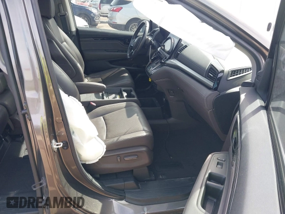 2018 Honda Odyssey Elite with VIN 5FNRL6H96JB069458, listed as a IAAI auction lot 41687526 with 41,004 mi miles and . Bid and sale history available at DreamBid. Image 5.