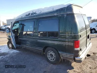 2000 Ford Econoline Cargo with VIN 1FDRE14W9YHA92344, listed as a Copart auction lot 83749374 with 164,823 mi miles and Salvage Title. Bid and sale history available at DreamBid. Image 2.