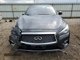 2020 Infiniti Q50 Pure with VIN JN1EV7ARXLM250598, listed as a Copart auction lot 50798135 with 76,069 mi miles and Salvage title. Bid and sale history available at DreamBid. Image 5.