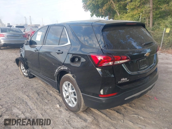 2024 Chevrolet Equinox LT with VIN 3GNAXKEG0RL212910, listed as a IAAI auction lot 40262979 with 10,243 mi miles. Bid and sale history available at carsss.com. Image 3.