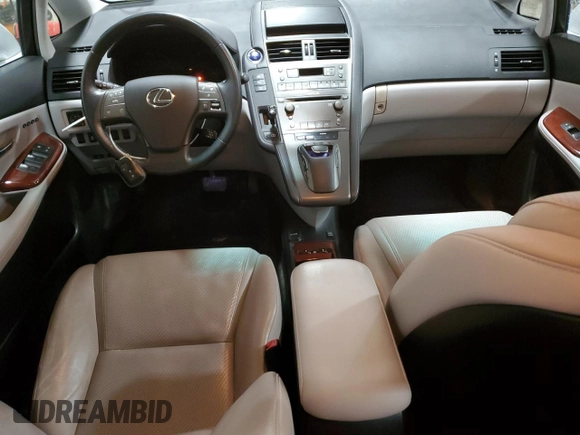 2010 Lexus HS 250h with VIN JTHBB1BA3A2020021, listed as a Copart auction lot 42806165 with 70,294 mi miles and Salvage Title. Bid and sale history available at DreamBid. Image 8.