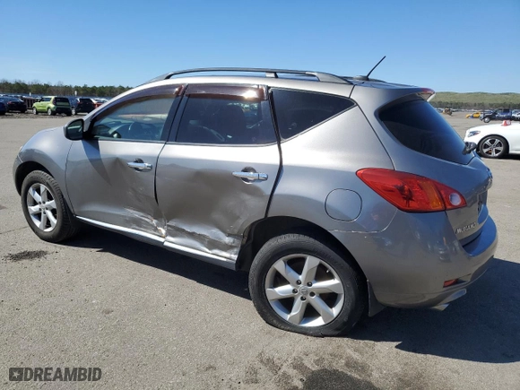 2009 Nissan Murano SL with VIN JN8AZ18W79W140649, listed as a Copart auction lot 51017184 with 135,056 mi miles and Salvage Title. Bid and sale history available at carsss.com. Image 2.