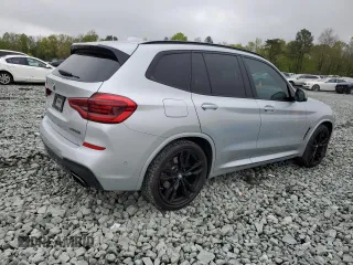 2019 BMW X3 M40i with VIN 5UXTS3C55K0Z07974, listed as a Copart auction lot 52582205 with 71,739 mi miles and Salvage Title. Bid and sale history available at DreamBid. Image 3.