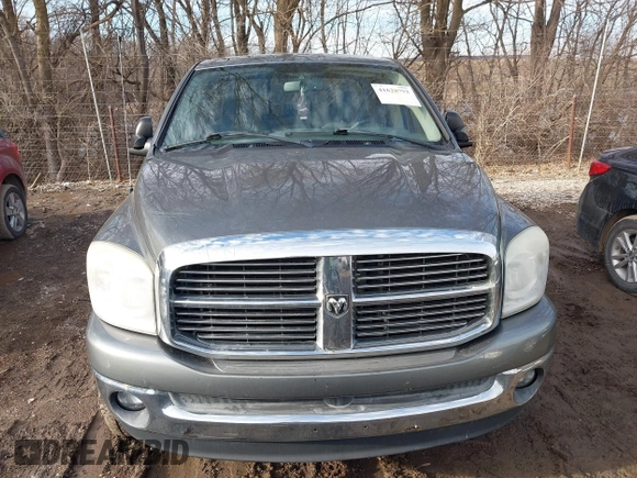 2007 Dodge 1500 Laramie with VIN 1D7HU18237S202967, listed as a IAAI auction lot 41628793 with 252,145 mi miles. Bid and sale history available at carsss.com. Image 12.