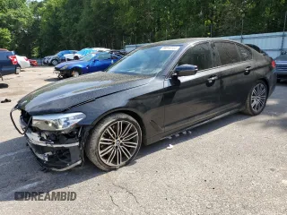 2017 BMW 5 Series 530i with VIN WBAJA5C36HG455908, listed as a Copart auction lot 56916144 with Not Provided miles and Salvage Title. Bid and sale history available at carsss.com. Image 1.