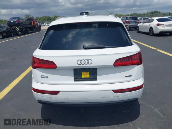 2020 Audi Q5 Premium with VIN WA1ANAFY4L2106527, listed as a IAAI auction lot 42451913 with 93,750 mi miles and . Bid and sale history available at DreamBid. Image 17.